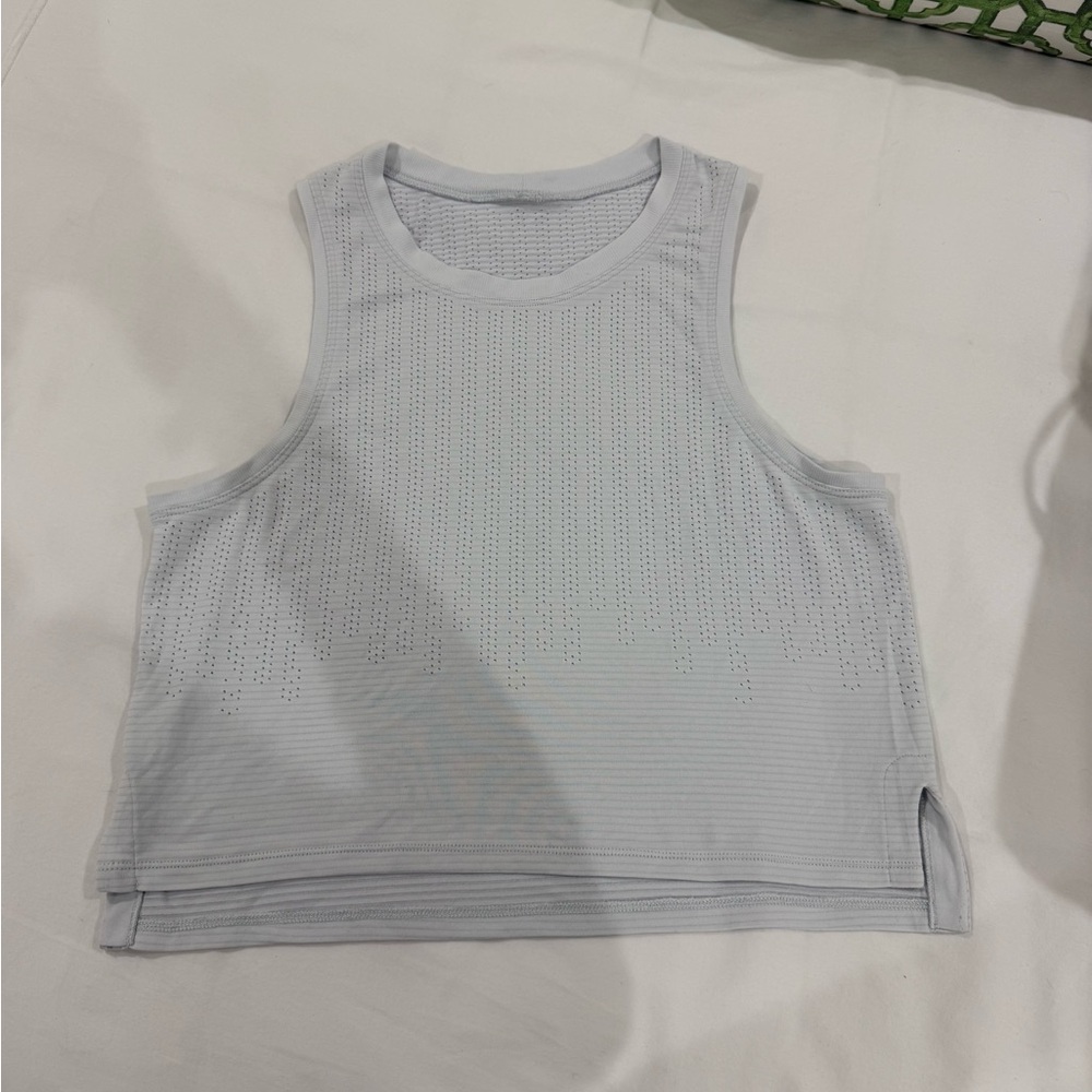 Lululemon White Sleeveless Women's Top